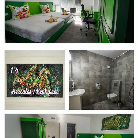 бутик ресторант брасери и релакс зона сажитариус Vendégház Kjusztendil