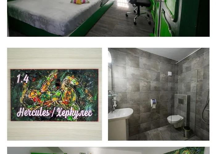 бутик ресторант брасери и релакс зона сажитариус Pensjonat Kiustendił